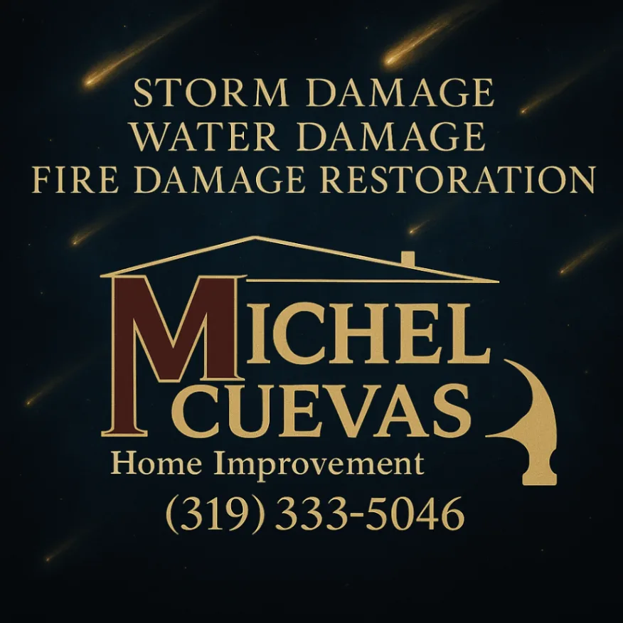 Michel Cuevas Home Improvement logo for storm, water, and fire damage restoration